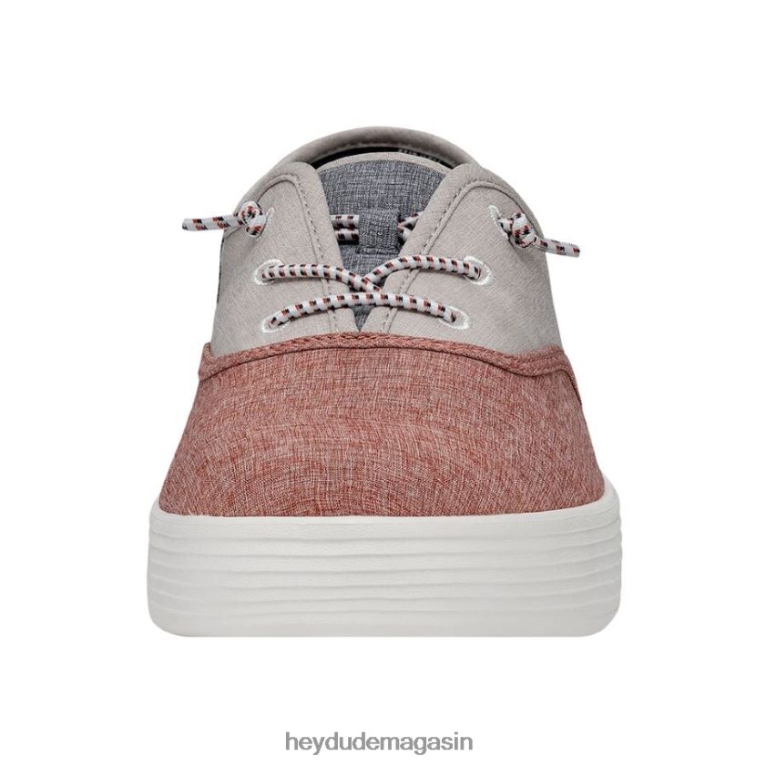 Hey Dude femmes artisanat conway rouge blanc bleu chaussures DT40T4234