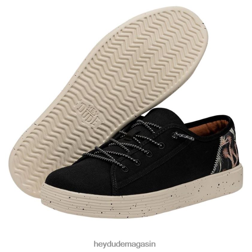 Hey Dude femmes désert de cody noir chaussures DT40T4222
