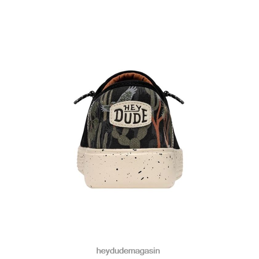 Hey Dude femmes désert de cody noir chaussures DT40T4222