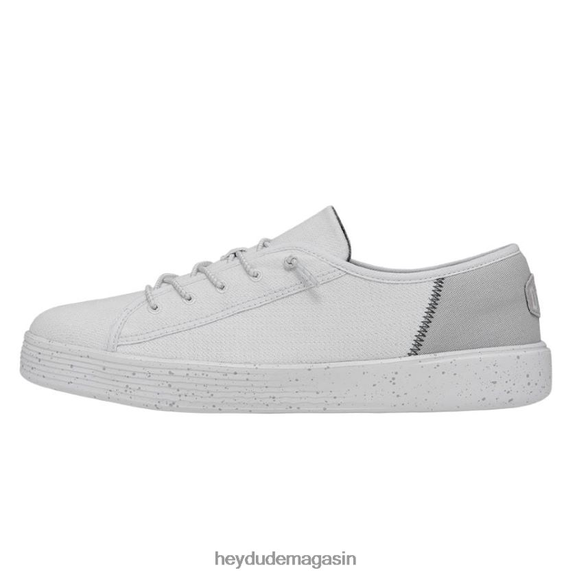 Hey Dude femmes maille de sport cody blanc chaussures DT40T4218