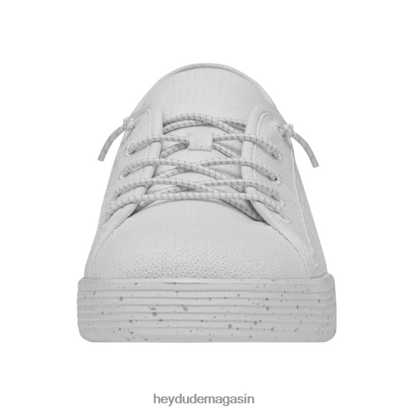 Hey Dude femmes maille de sport cody blanc chaussures DT40T4218