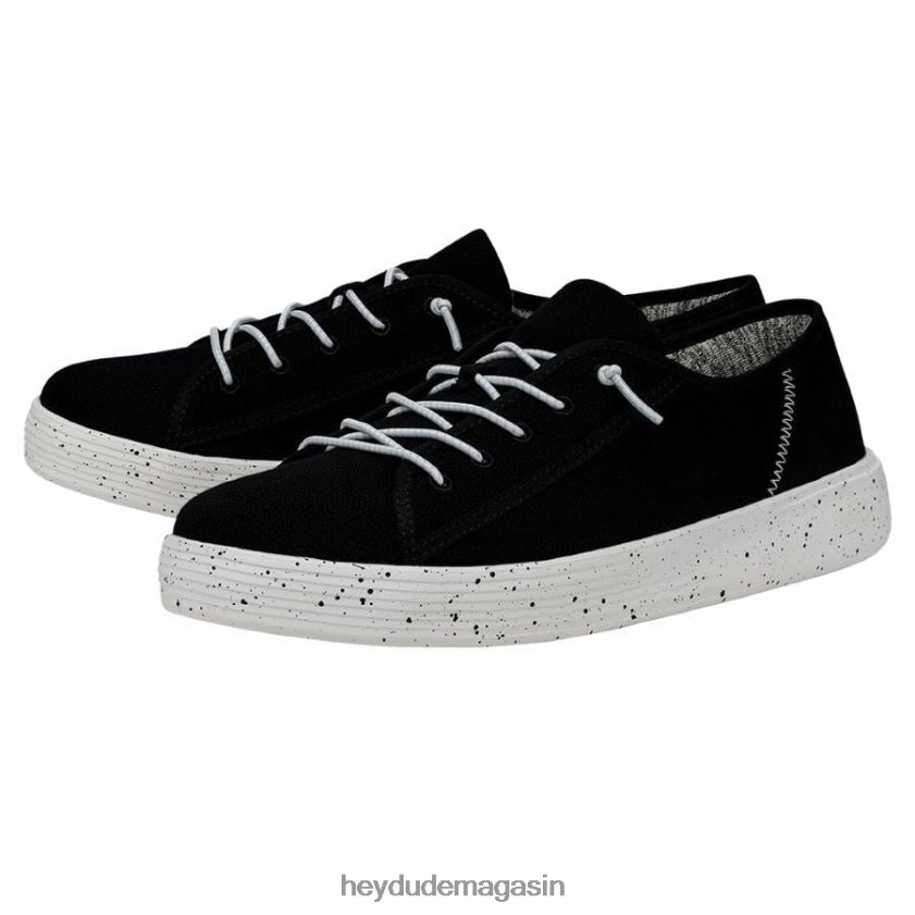 Hey Dude femmes maille de sport cody noir chaussures DT40T4220