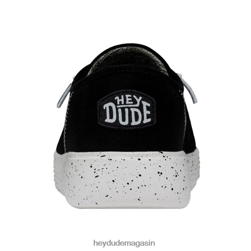 Hey Dude femmes maille de sport cody noir chaussures DT40T4220