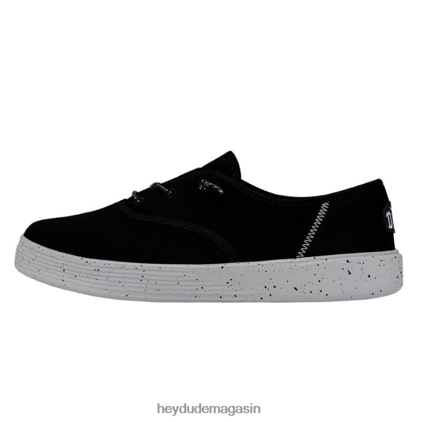 Hey Dude femmes maille de sport conway noir chaussures DT40T4235