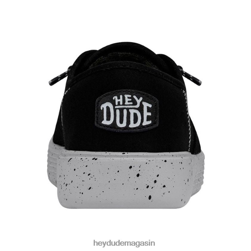 Hey Dude femmes maille de sport conway noir chaussures DT40T4235