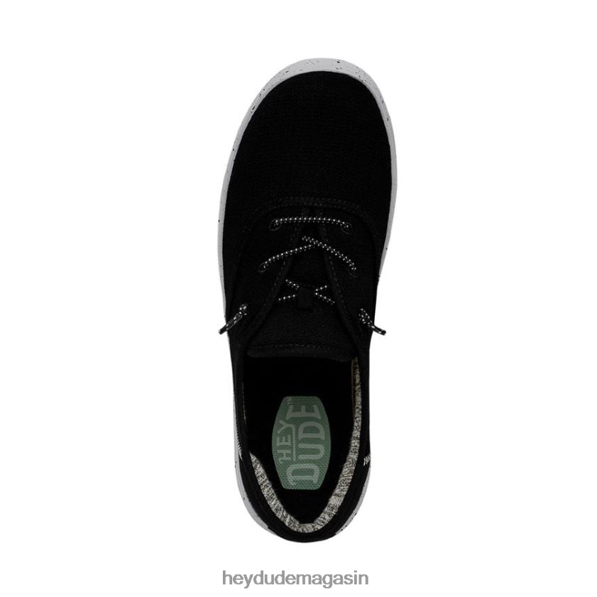 Hey Dude femmes maille de sport conway noir chaussures DT40T4235