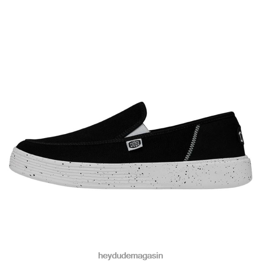 Hey Dude femmes maille de sport sunapee noir chaussures DT40T4244