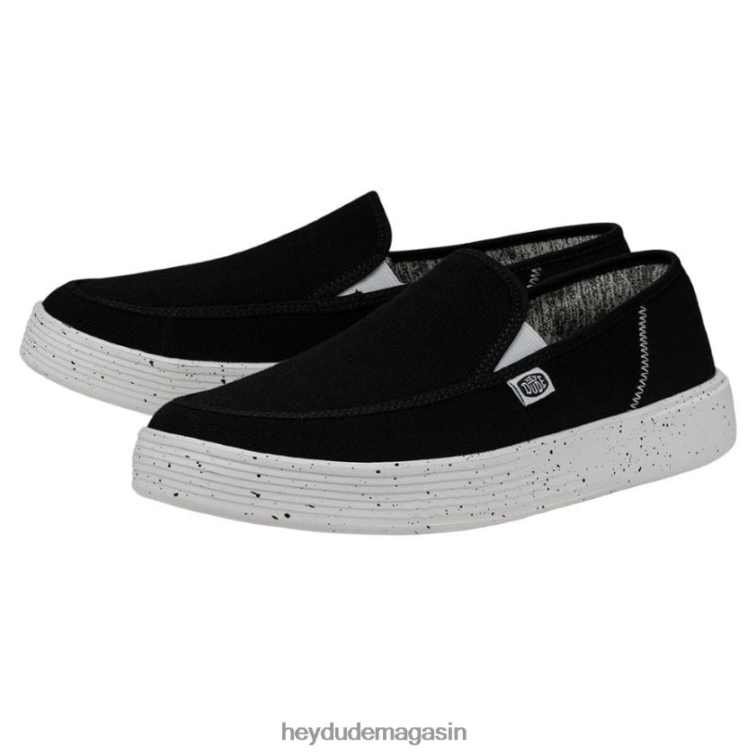 Hey Dude femmes maille de sport sunapee noir chaussures DT40T4244