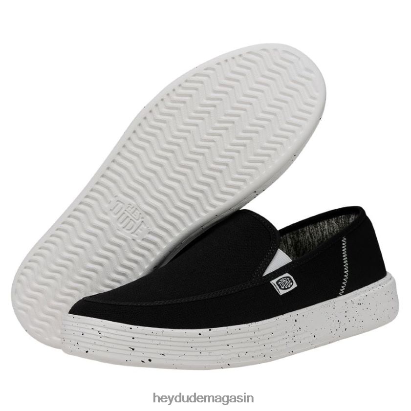 Hey Dude femmes maille de sport sunapee noir chaussures DT40T4244