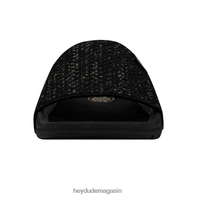 Hey Dude femmes tricot Chandler or noir chaussures DT40T4248