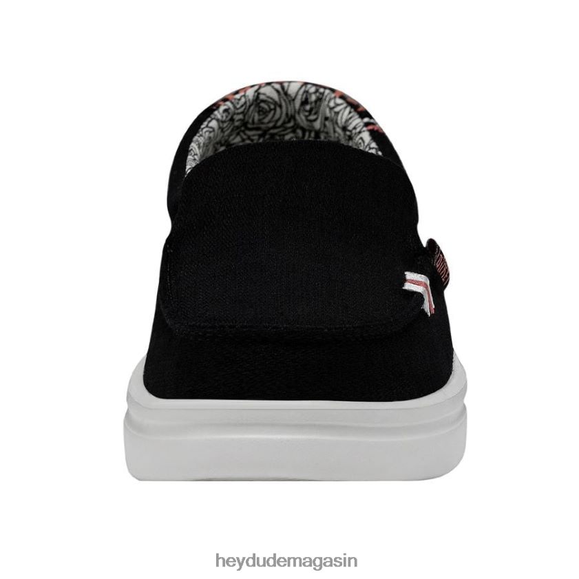 Hey Dude femmes montée brumeuse palmier noir chaussures DT40T4223