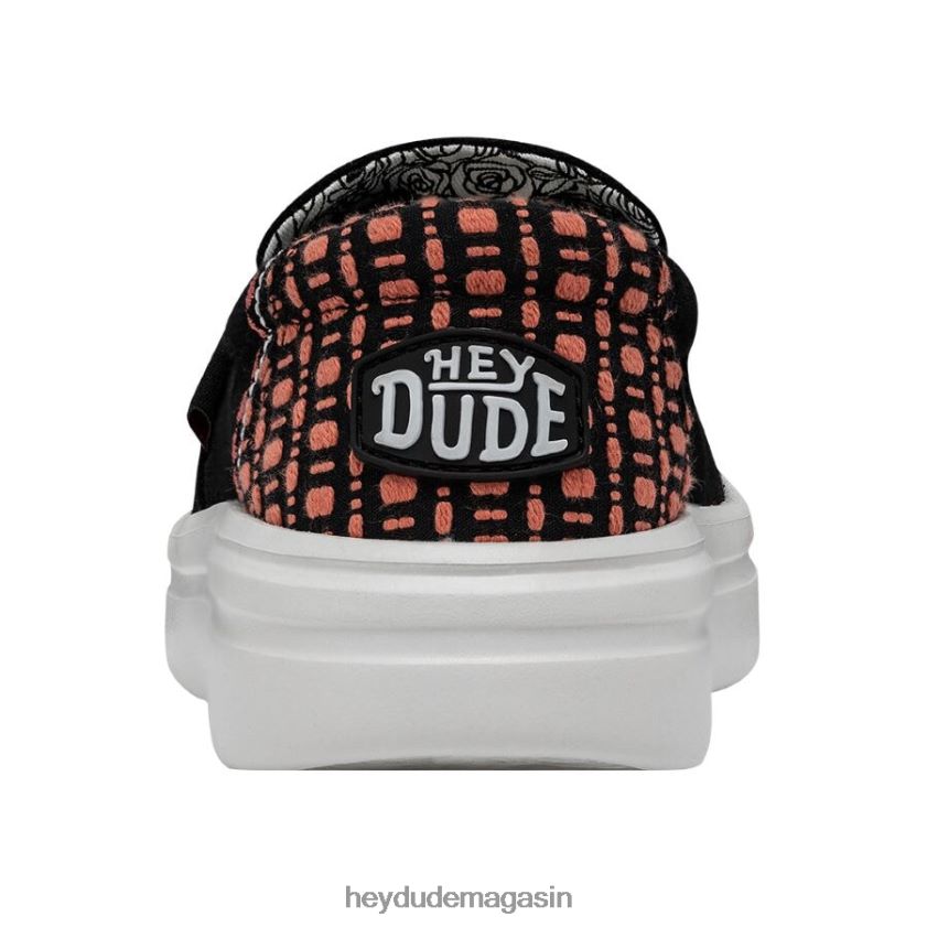 Hey Dude femmes montée brumeuse palmier noir chaussures DT40T4229