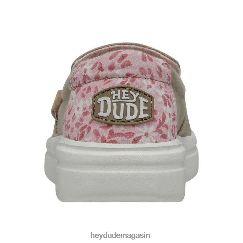 Hey Dude femmes montée brumeuse rose du désert chaussures DT40T4225
