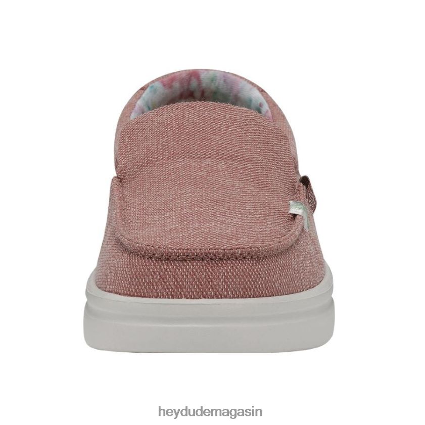 Hey Dude femmes montée brumeuse rose poussiéreux chaussures DT40T4227