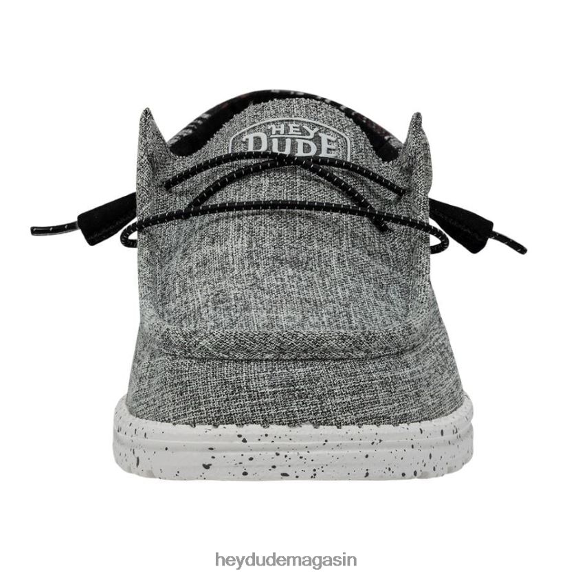 Hey Dude Hommes Wally Funk jacquard noir aztèque chaussures DT40T4450