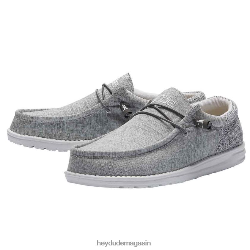 Hey Dude Hommes Wally Funk magnétite chaussures DT40T4456