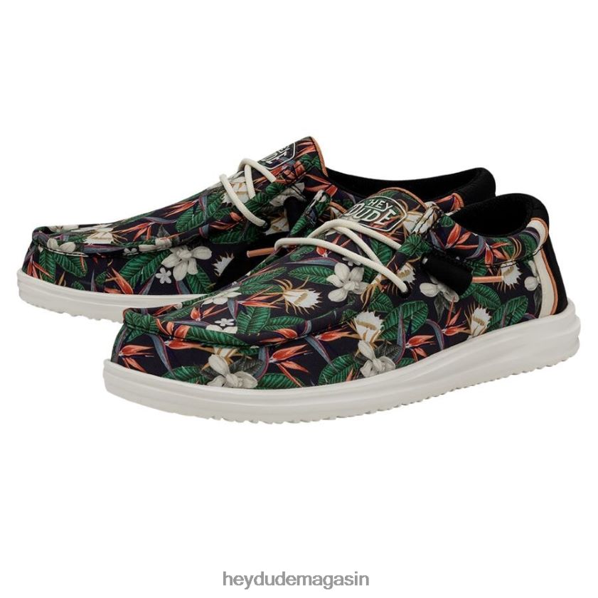 Hey Dude Hommes Wally H2O oiseau de paradis chaussures DT40T4407