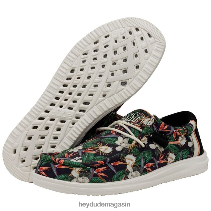 Hey Dude Hommes Wally H2O oiseau de paradis chaussures DT40T4407