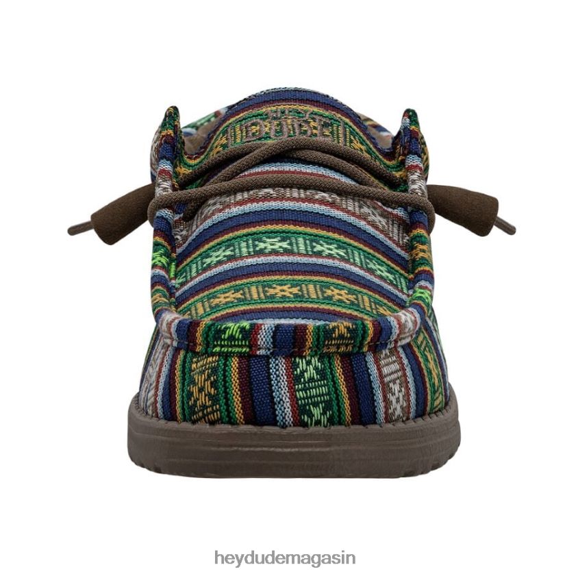 Hey Dude Hommes Wally Sérape canyon bleu chaussures DT40T4438