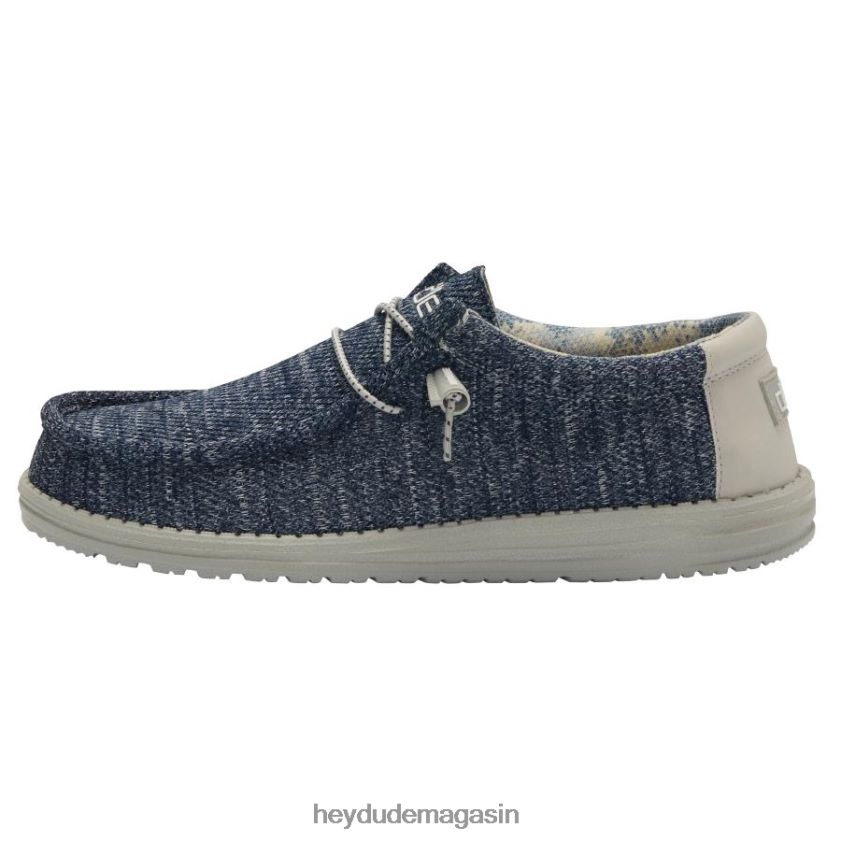 Hey Dude Hommes Wally Sox océan au clair de lune chaussures DT40T4341