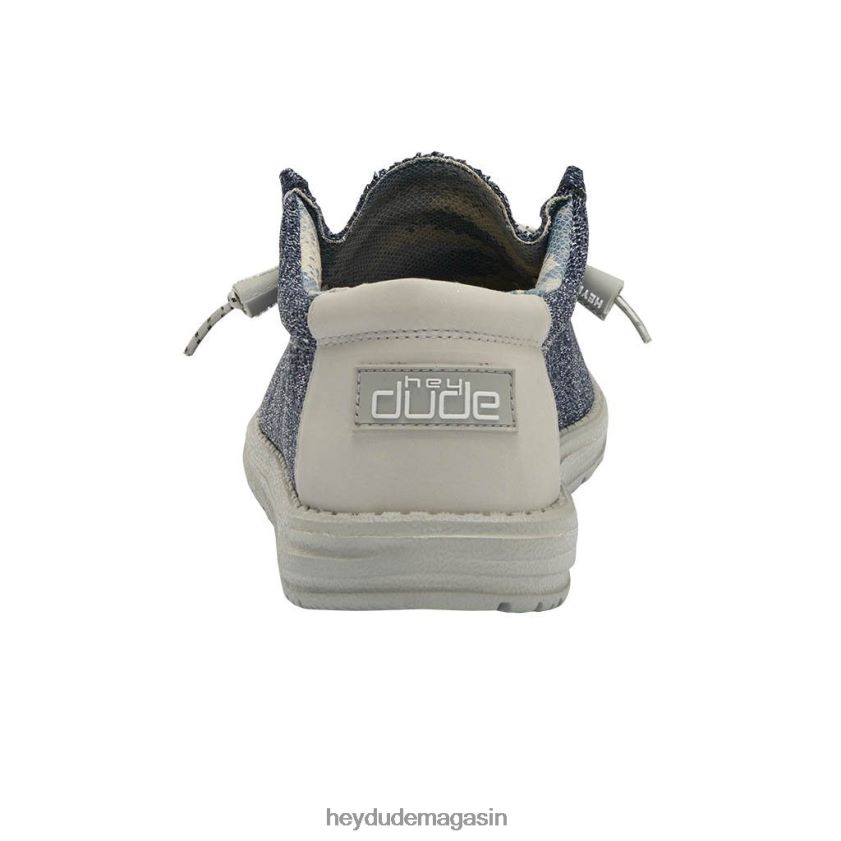 Hey Dude Hommes Wally Sox océan au clair de lune chaussures DT40T4341