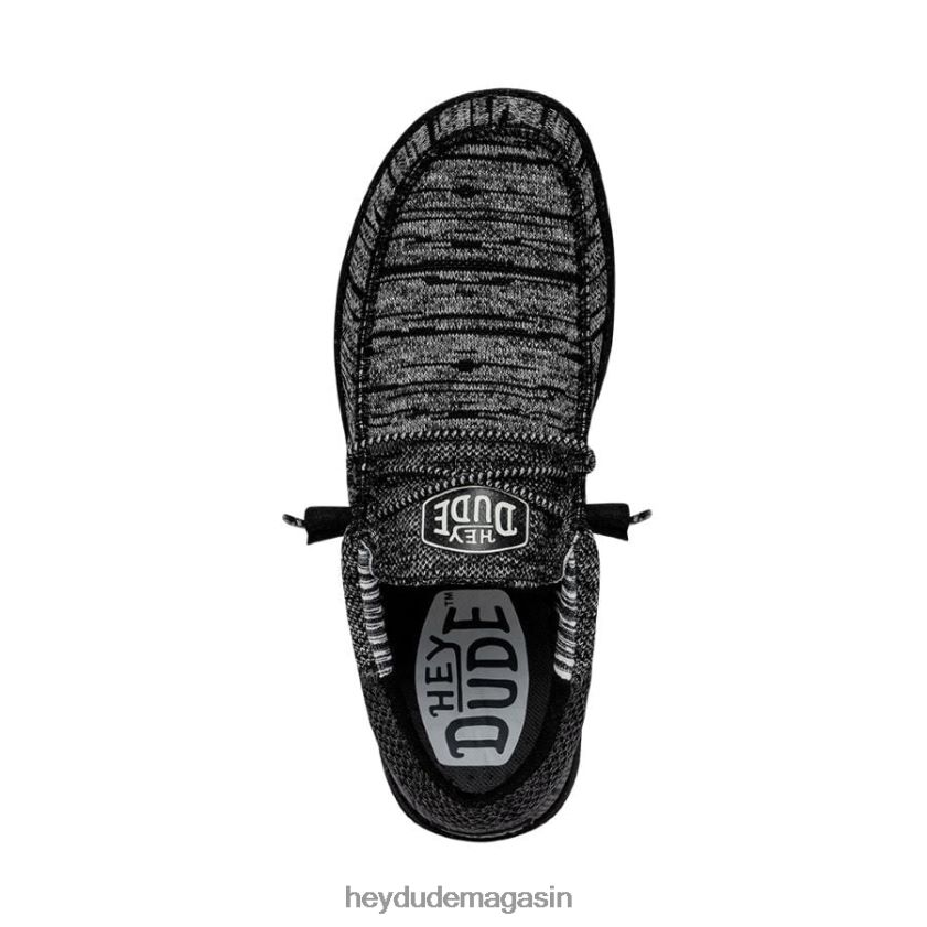 Hey Dude Hommes Wally Tri minerai d'ardoise chaussures DT40T4406