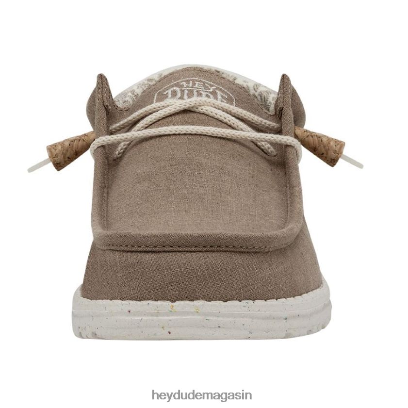 Hey Dude Hommes Wally casse le point argile chaussures DT40T4361
