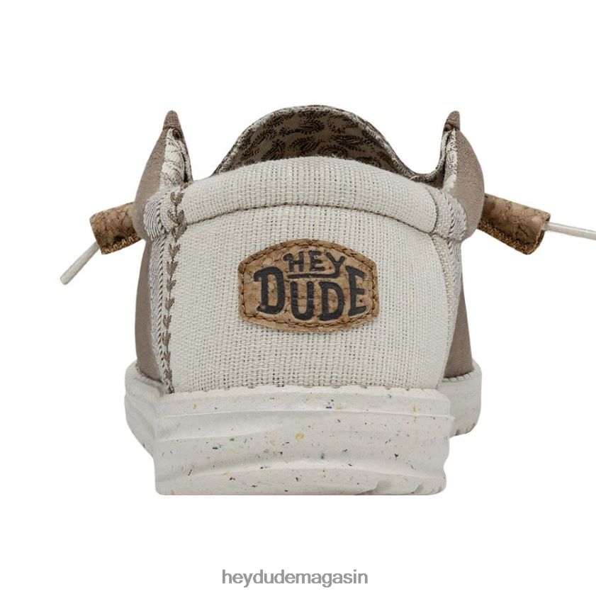 Hey Dude Hommes Wally casse le point argile chaussures DT40T4361