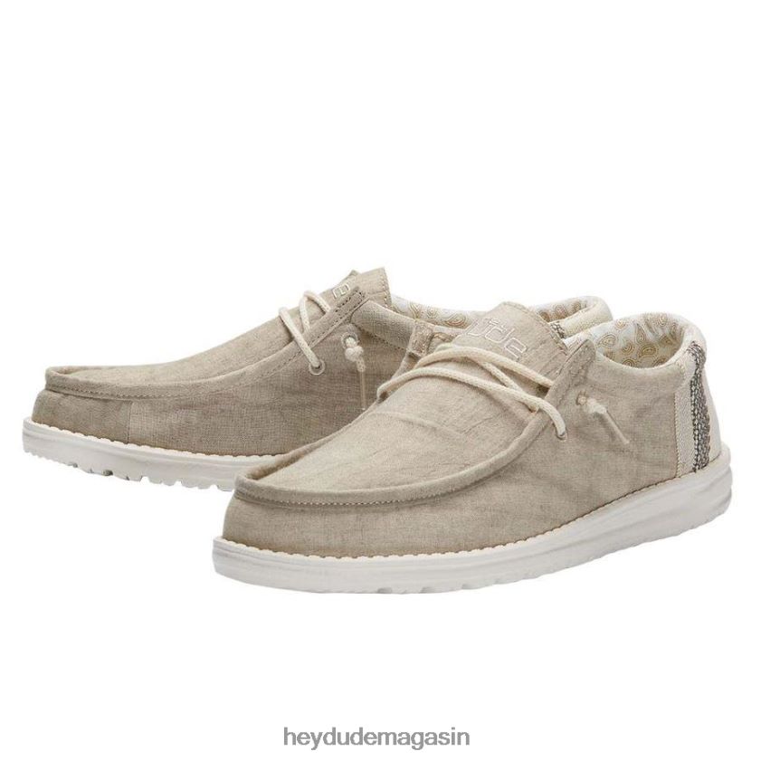 Hey Dude Hommes Wally casse le point kaki chaussures DT40T4359