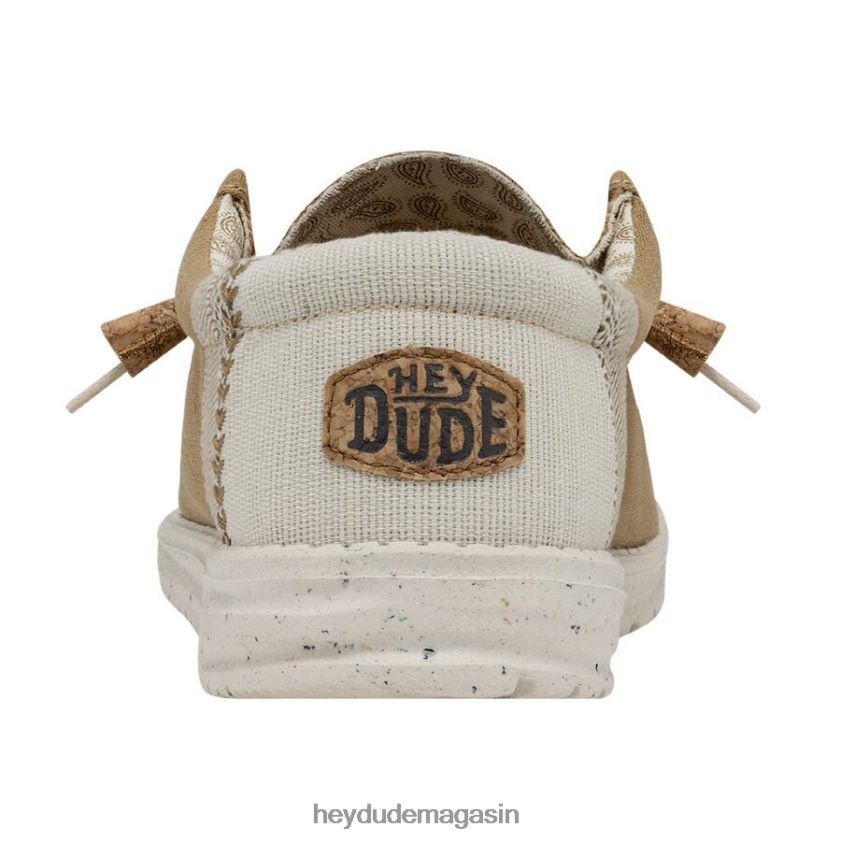 Hey Dude Hommes Wally casse le point ocre chaussures DT40T4448