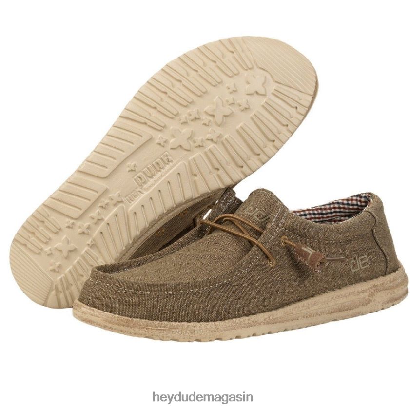 Hey Dude Hommes Wally noix chaussures DT40T4400