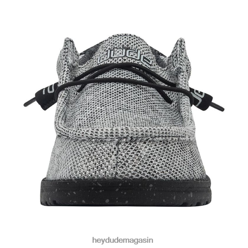 Hey Dude Hommes Wally s'étire Web sombre chaussures DT40T4314