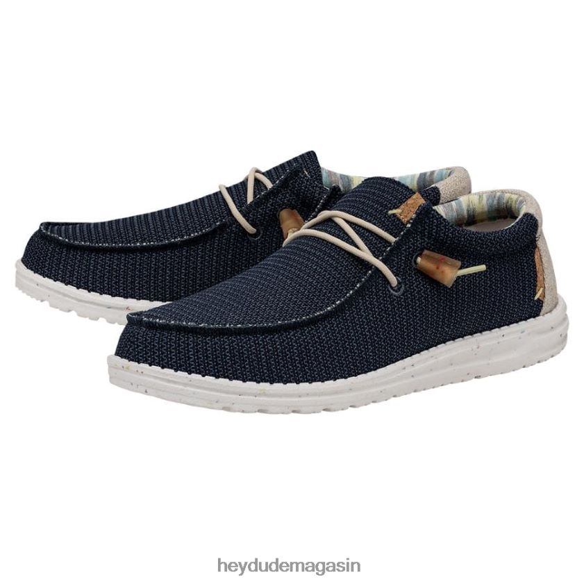 Hey Dude Hommes Wally s'étire bleu d'orion chaussures DT40T4322
