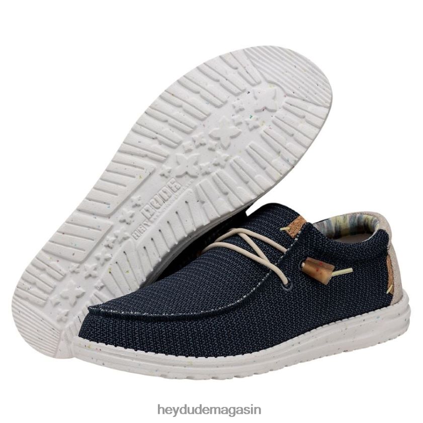 Hey Dude Hommes Wally s'étire bleu d'orion chaussures DT40T4322