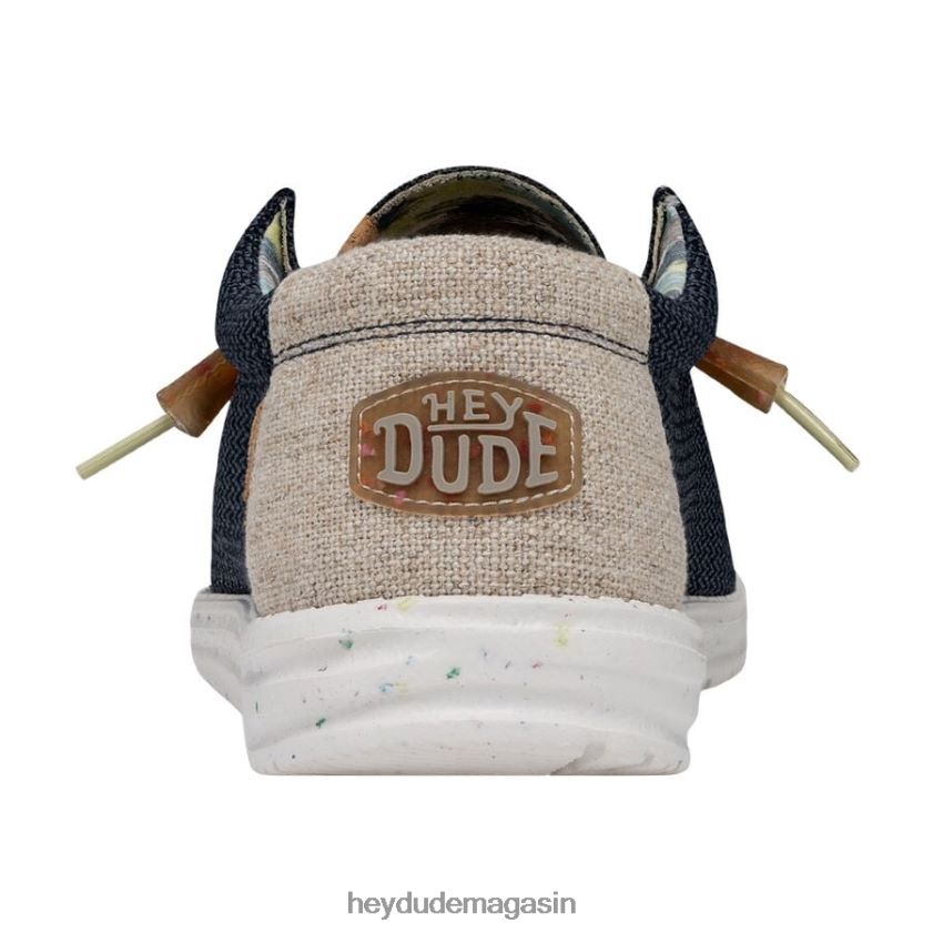 Hey Dude Hommes Wally s'étire bleu d'orion chaussures DT40T4322