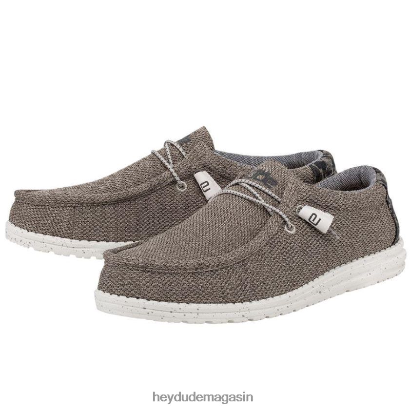 Hey Dude Hommes Wally s'étire camouflage de dunes de sable chaussures DT40T4326