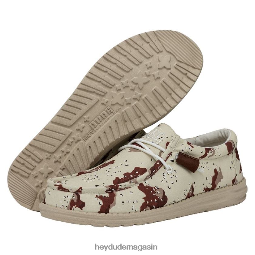 Hey Dude Hommes camouflage mural Camouflage du désert chaussures DT40T4433
