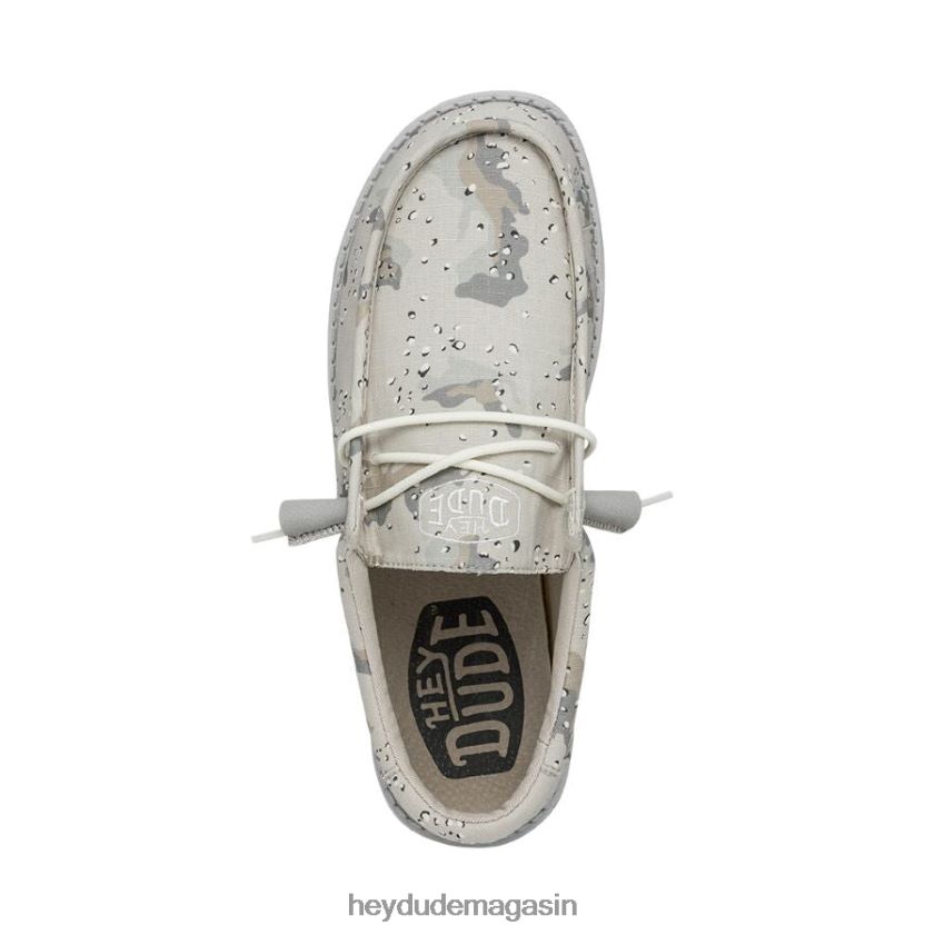 Hey Dude Hommes camouflage mural camouflage du désert en niveaux de gris chaussures DT40T4432