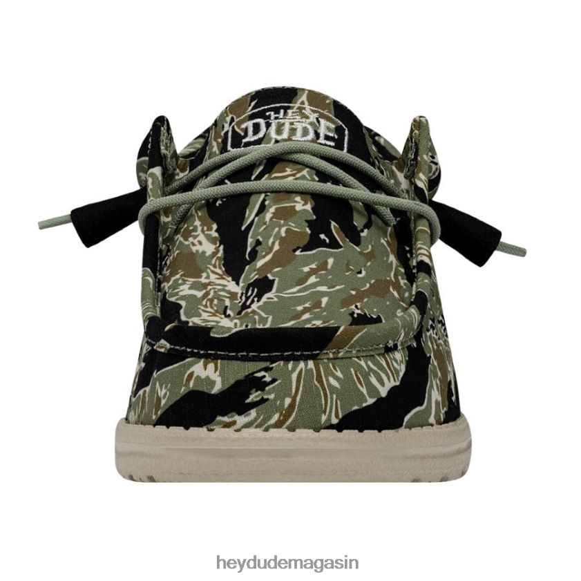 Hey Dude Hommes camouflage mural camouflage à rayures tigrées chaussures DT40T4476