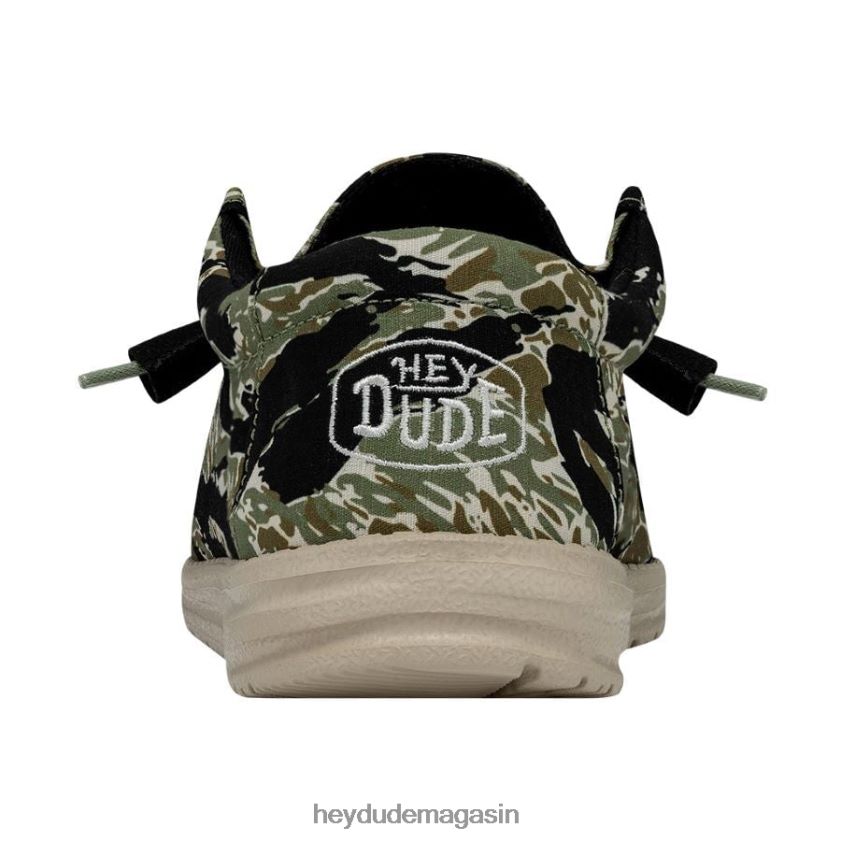 Hey Dude Hommes camouflage mural camouflage à rayures tigrées chaussures DT40T4476
