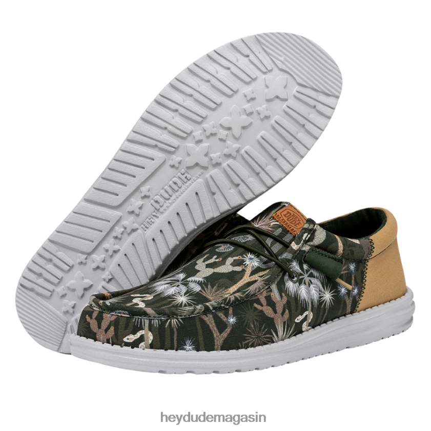 Hey Dude Hommes oasis de wally funk vert chaussures DT40T4310