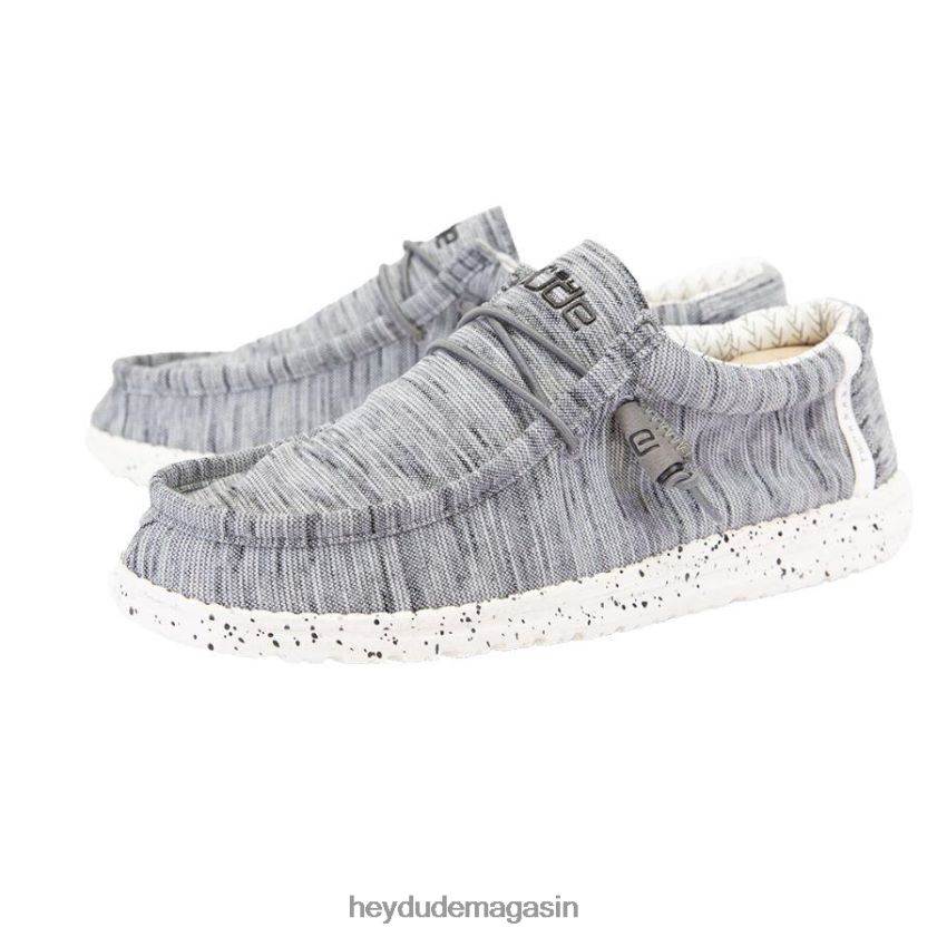 Hey Dude Hommes polaire extensible wally pierre blanche chaussures DT40T4462