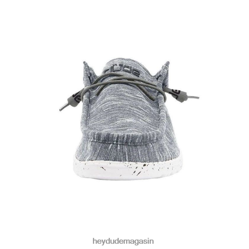 Hey Dude Hommes polaire extensible wally pierre blanche chaussures DT40T4462