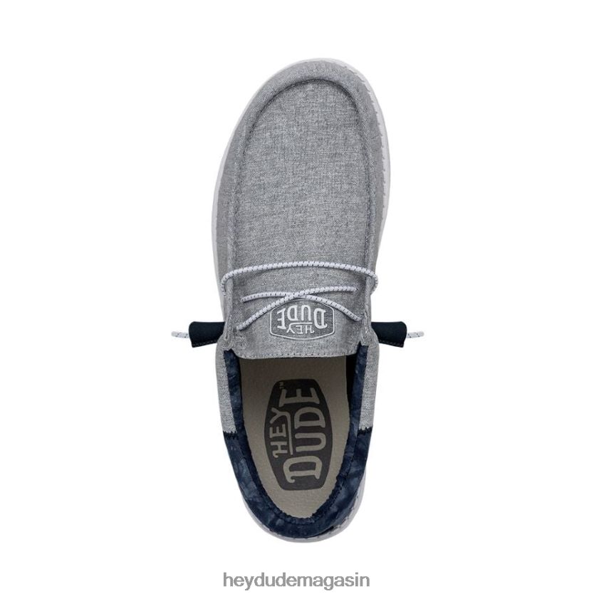 Hey Dude Hommes teinture de cravate wally funk indigo chaussures DT40T4350