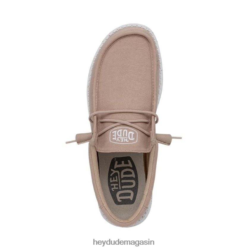 Hey Dude Hommes toile flammée wally bronzer chaussures DT40T4421