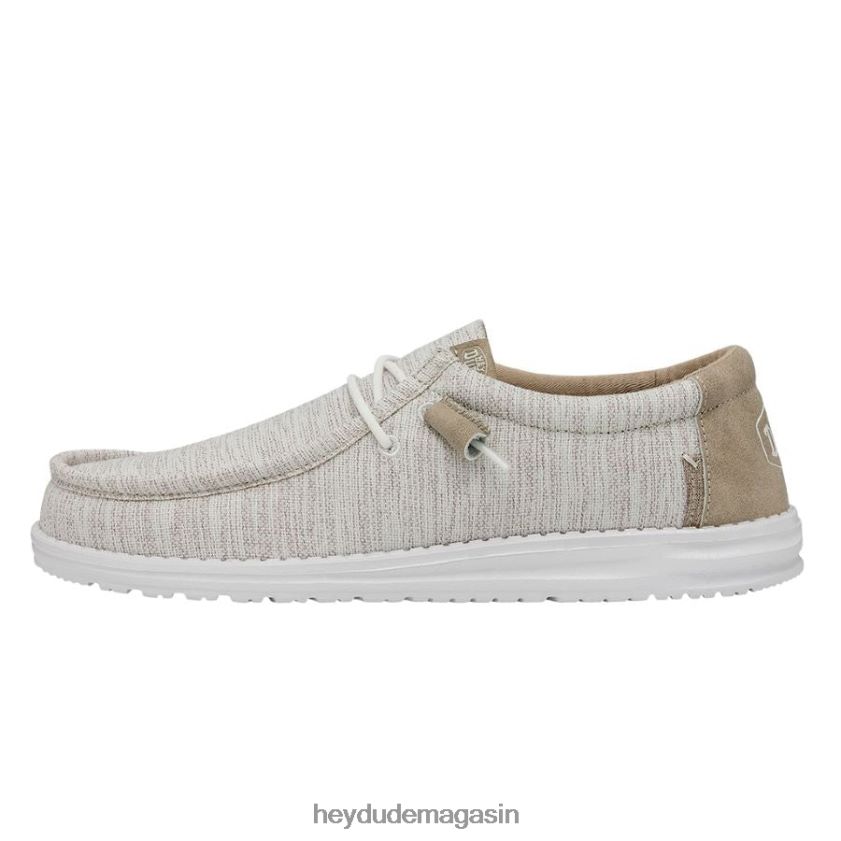 Hey Dude Hommes wally ascend tissé Côte d'Ivoire chaussures DT40T4387
