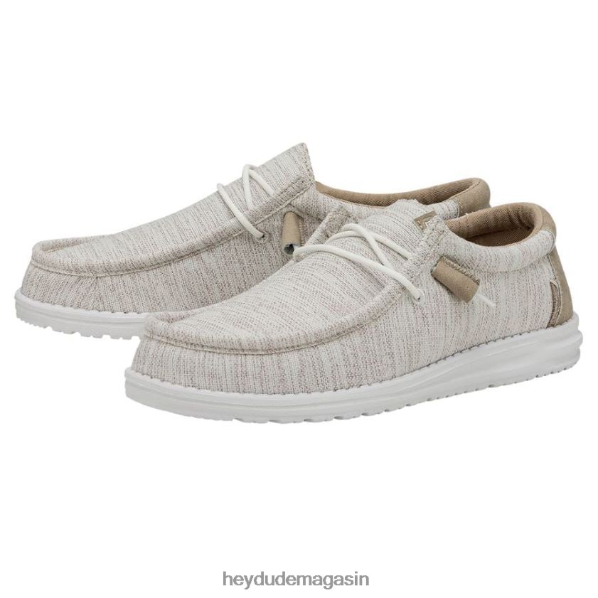 Hey Dude Hommes wally ascend tissé Côte d'Ivoire chaussures DT40T4387