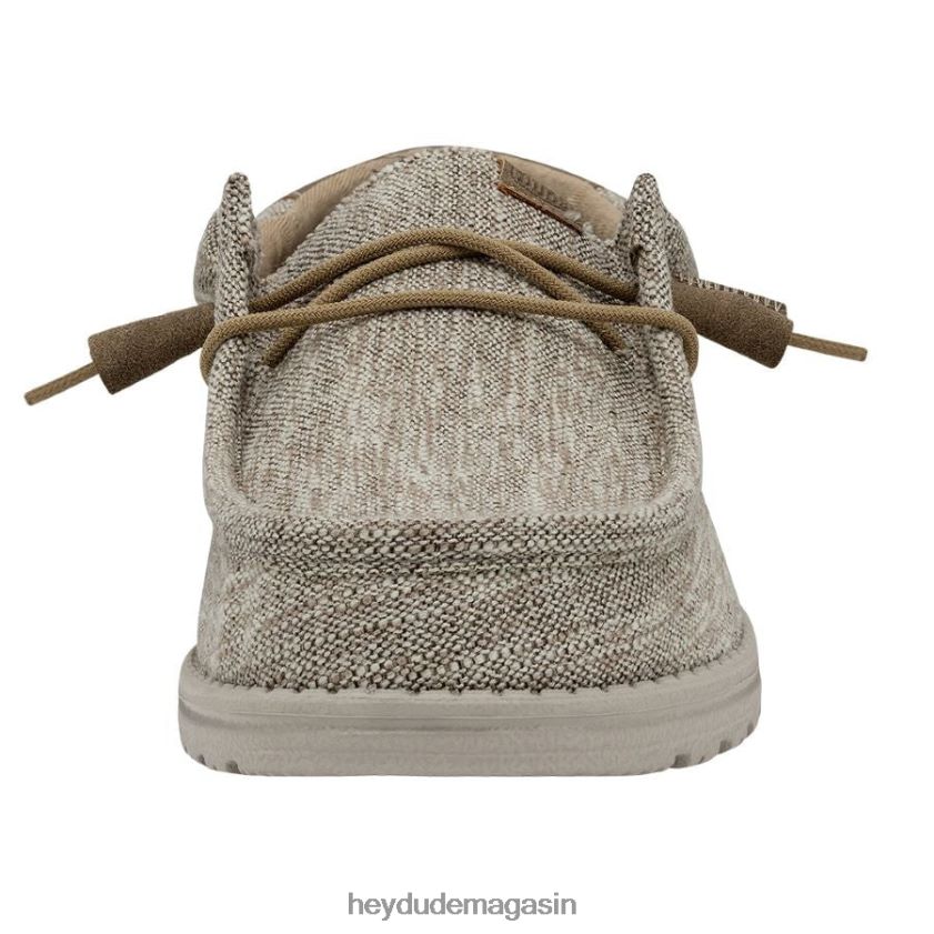 Hey Dude Hommes wally ascend tissé noyer chaussures DT40T4385