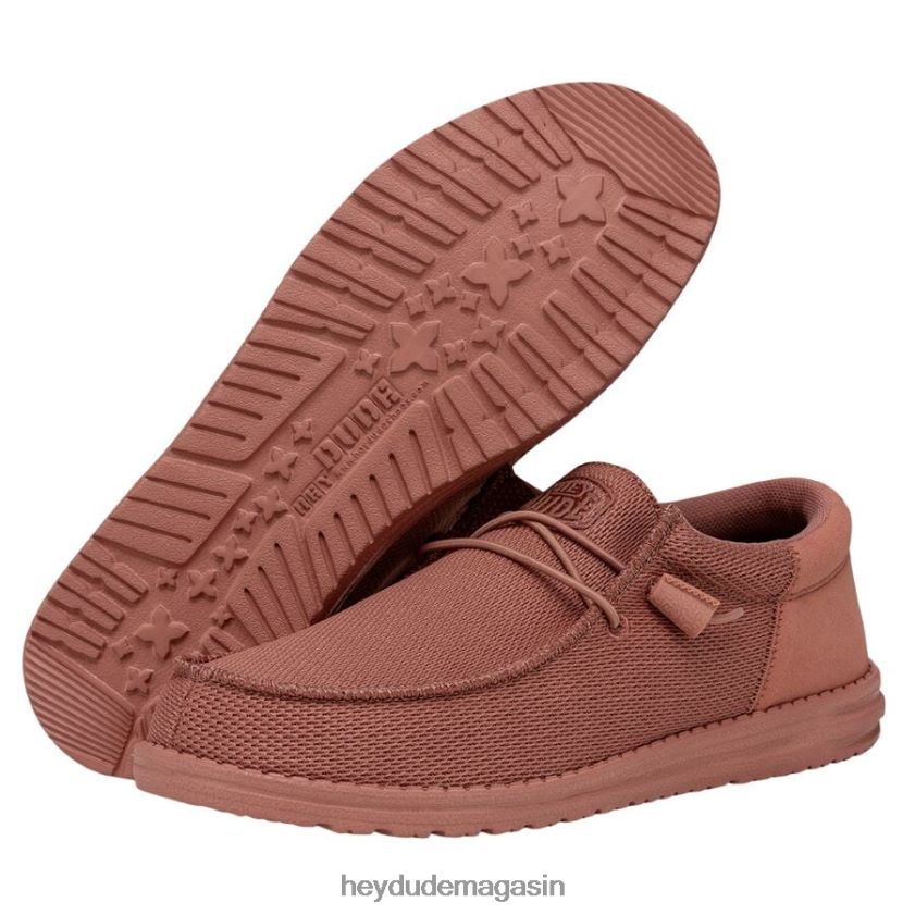 Hey Dude Hommes wally funk mono terre cuite chaussures DT40T4383