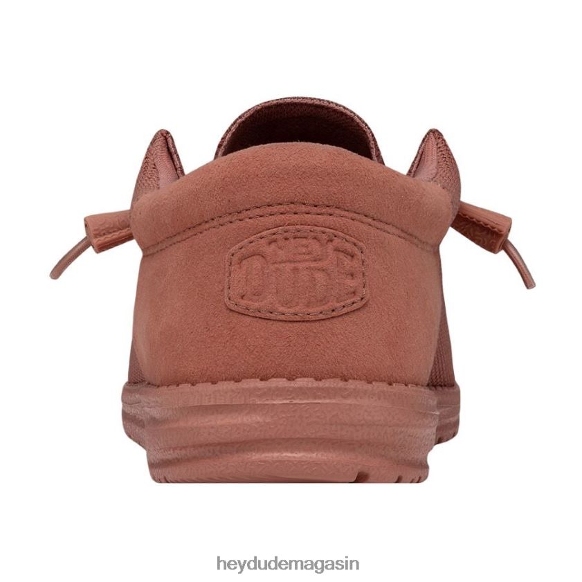 Hey Dude Hommes wally funk mono terre cuite chaussures DT40T4383